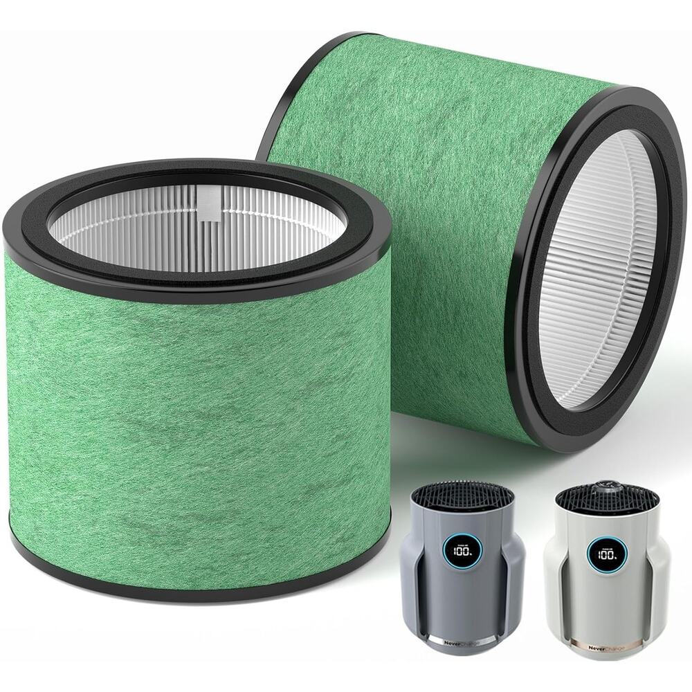 2 Pack HP072 Replacement Filter for Shark NeverChange HP071BRN HP071 HP070 UA075